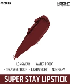Alternative view of Insight Super Stay Lipstick - 01 Victoria