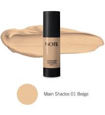 Note Mattifying Extreme Ware Foundation Shade #01 Beige