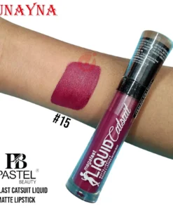 Alternative view of Pastel Beauty Megalast Catsuit Liquid Matte Lipstick -15 Chester [ Get Free 2 Sheet Mask]