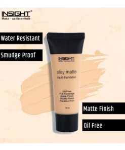 Alternative view of Insight Stay Matte Liquid Foundation - Shade 01 Golden Amber [Exp - 04/26]