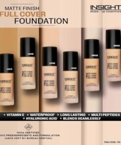 Alternative view of Insight Cosmetics Matte Finish Full Cover Foundation - 30ml - LN08