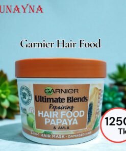 Garnier Ultimate Blends Hair Food Papaya 3-in-1 Damaged Hair Mask Treatment – 390ml