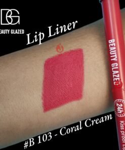 Alternative view of Beauty Glazed Lip Liner Waterproof & Long Lasting – B103 Coral Cream