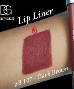Alternative view of Beauty Glazed Lip Liner Waterproof & Long Lasting – B107 Dark Brown