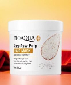 Bioaqua Rice Raw Pulp Hair Mask - 500G