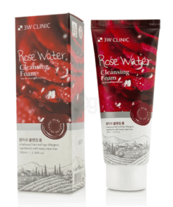 3W Clinic Cleansing Foam - Rose water - 100ml