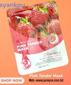 Alternative view of Fayankou Strawberry Hydrating Pink Tender Facial Mask