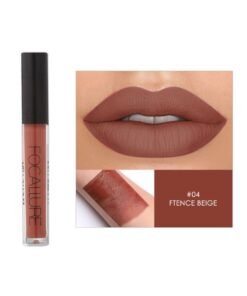 Focallure Waterproof Matte Liquid Lipstick – 04 French Beige