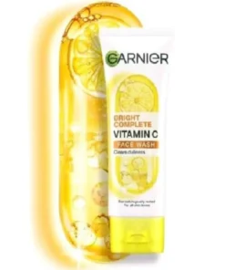 Garnier Bright Complete Vitamin C Face Wash 100ml