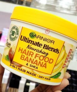 Alternative view of Garnier Ultimate Blends Nourishing Hair Food Banana & Shea 3 In 1 Dry Hair Mask – 390ml