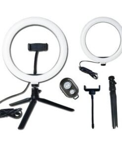 LED Ring Light with Tripod Stand Phone Holder
