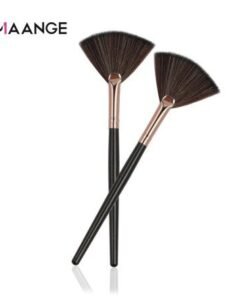 Maange Slim Fan Brush - Black