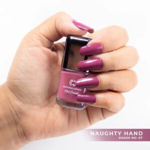 Nirvana Color Nail Enamel - Shade No 07 - Naughty Hand