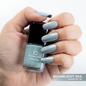 Nirvana Color Nail Enamel - Shade No 08 - Moon Light Sea