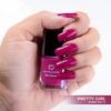 Nirvana Color Nail Enamel - Shade No 17 - Pretty Girl