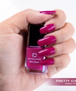 Nirvana Color Nail Enamel - Shade No 17 - Pretty Girl