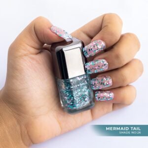 Nirvana Color Nail Enamel - Shade No 26 - Mermaid Tail