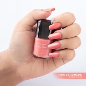 Nirvana Color Nail Enamel - Shade No 30 - Pink Lemonade