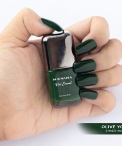 Nirvana Color Nail Enamel - Shade No 34 - Olive You
