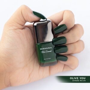 Nirvana Color Nail Enamel - Shade No 34 - Olive You