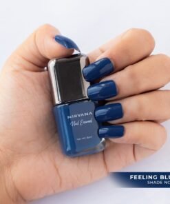Nirvana Color Nail Enamel - Shade No 35 - Feeling Blue