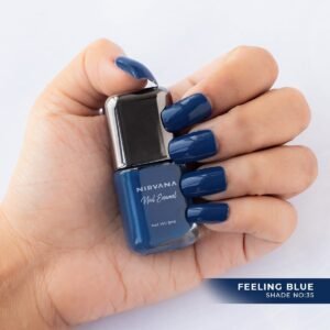Nirvana Color Nail Enamel - Shade No 35 - Feeling Blue