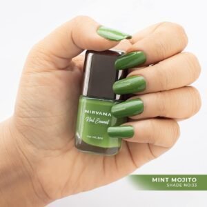 Nirvana Nail Enamel - Shade 33 Mint Motijo