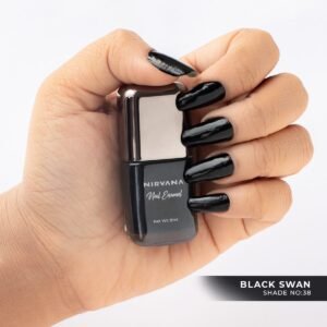 Nirvana Nail Enamel - Shade 38 Black Swan