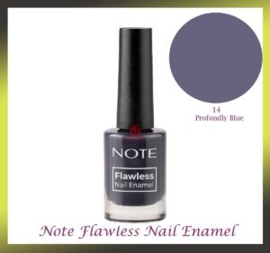 Note Flawless Nail Enamel - Shade 14 Profondly Blue