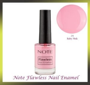 Note Flawless Nail Enamel - Shade 29 Baby Pink