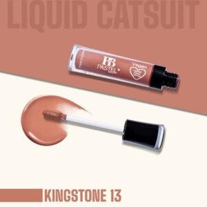 Pastel Beauty Megalast Catsuit Liquid Matte Lipstick -13 Kingstone [ Get Free 2 Sheet Mask]