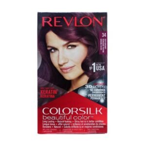 Revlon ColorSilk Beautiful 3D Hair Color – 34 Deep Burgundy