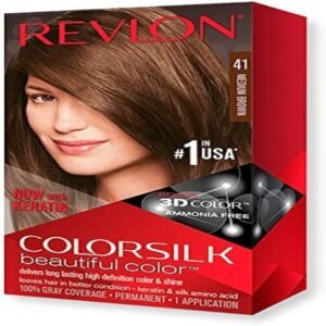 Revlon ColorSilk Beautiful 3D Hair Color – 41 Medium Brown