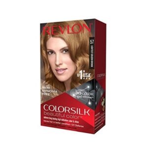 Revlon ColorSilk Beautiful 3D Hair Color – 57 Lightest Golden Brown