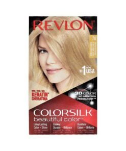 Revlon ColorSilk Beautiful 3D Hair Color – 70 Medium Ash Blonde