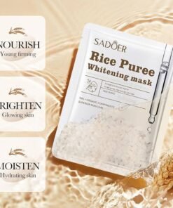 Alternative view of SADOER Rice Puree Whitening Facial Mask