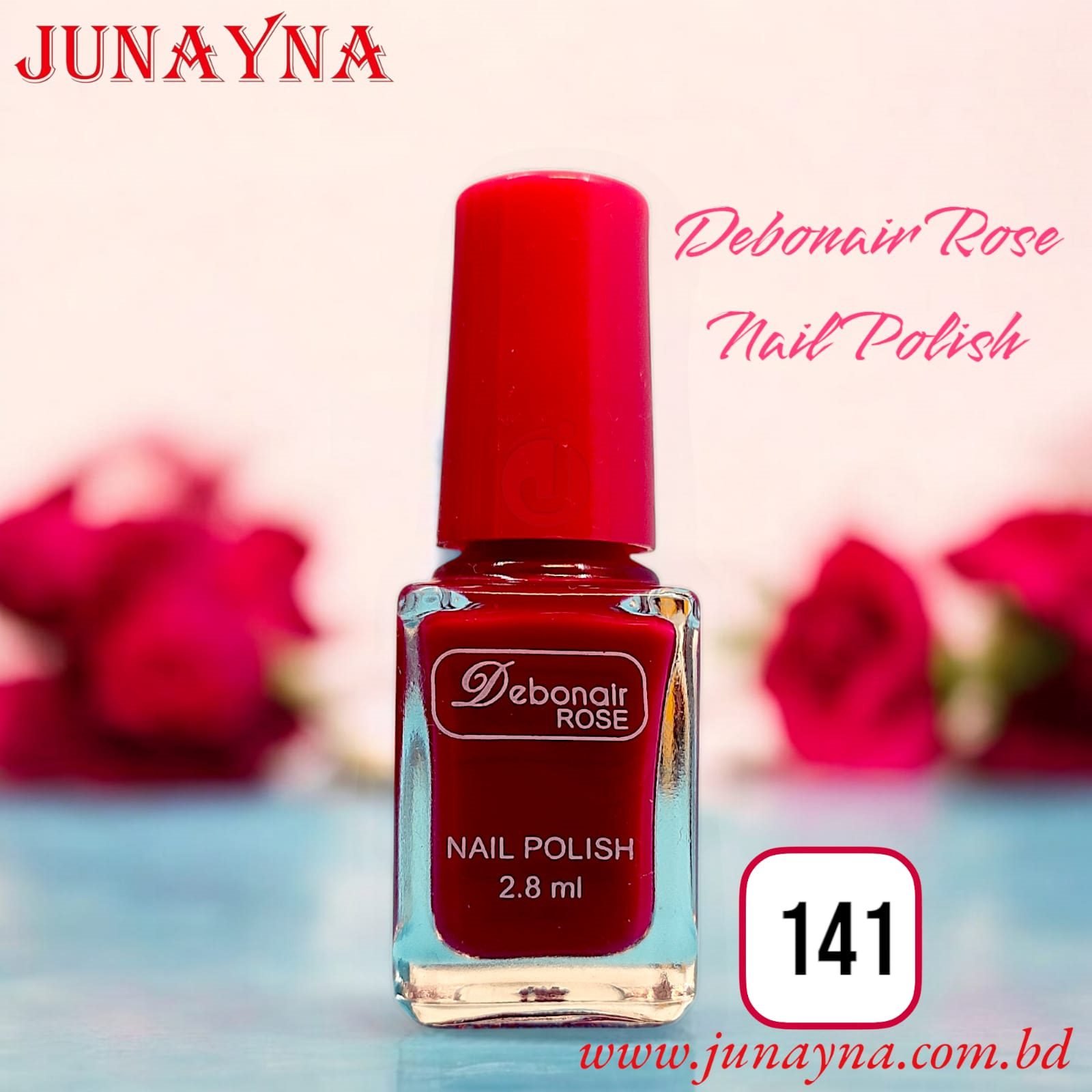 Debonair Rose Nail Polish - 2.8ML - Shade 141