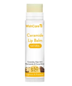 WishCare Ceramide Lip Balm with SPF 50 PA+++ (Untinted)