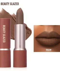 Beauty Glazed Modern Matte Long Lasting Lipstick - 102#