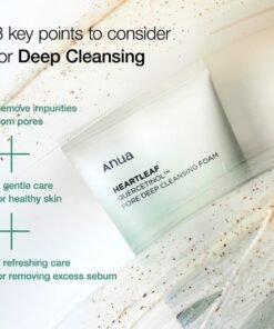 Alternative view of Anua Heartleaf Quercetinol Pore Deep Cleansing Foam 150ml
