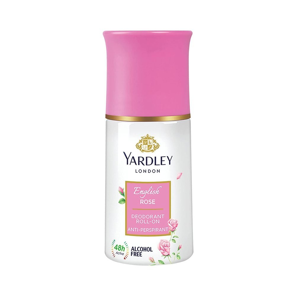 Yardley London Anti-Perspirant Roll On - English Rose - 50ML