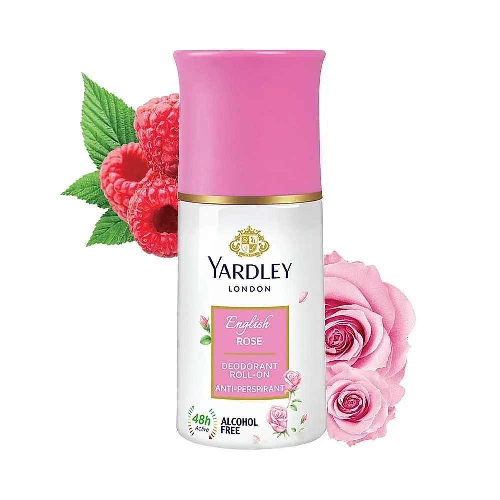 Yardley London Anti-Perspirant Roll On - English Rose - 50ML - Image 2