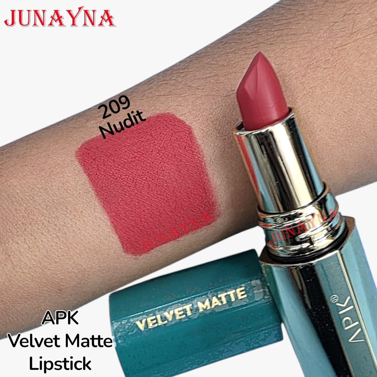 APK Melody Of Love Velvet Matte Lipstick - 209 Nudit